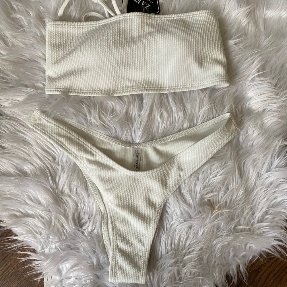 SOLD Zaful white Bikini
